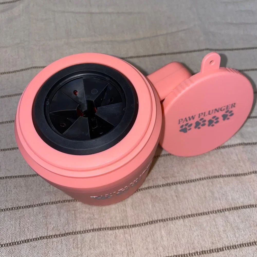 Paw Plunger Pink Paw Cleaner